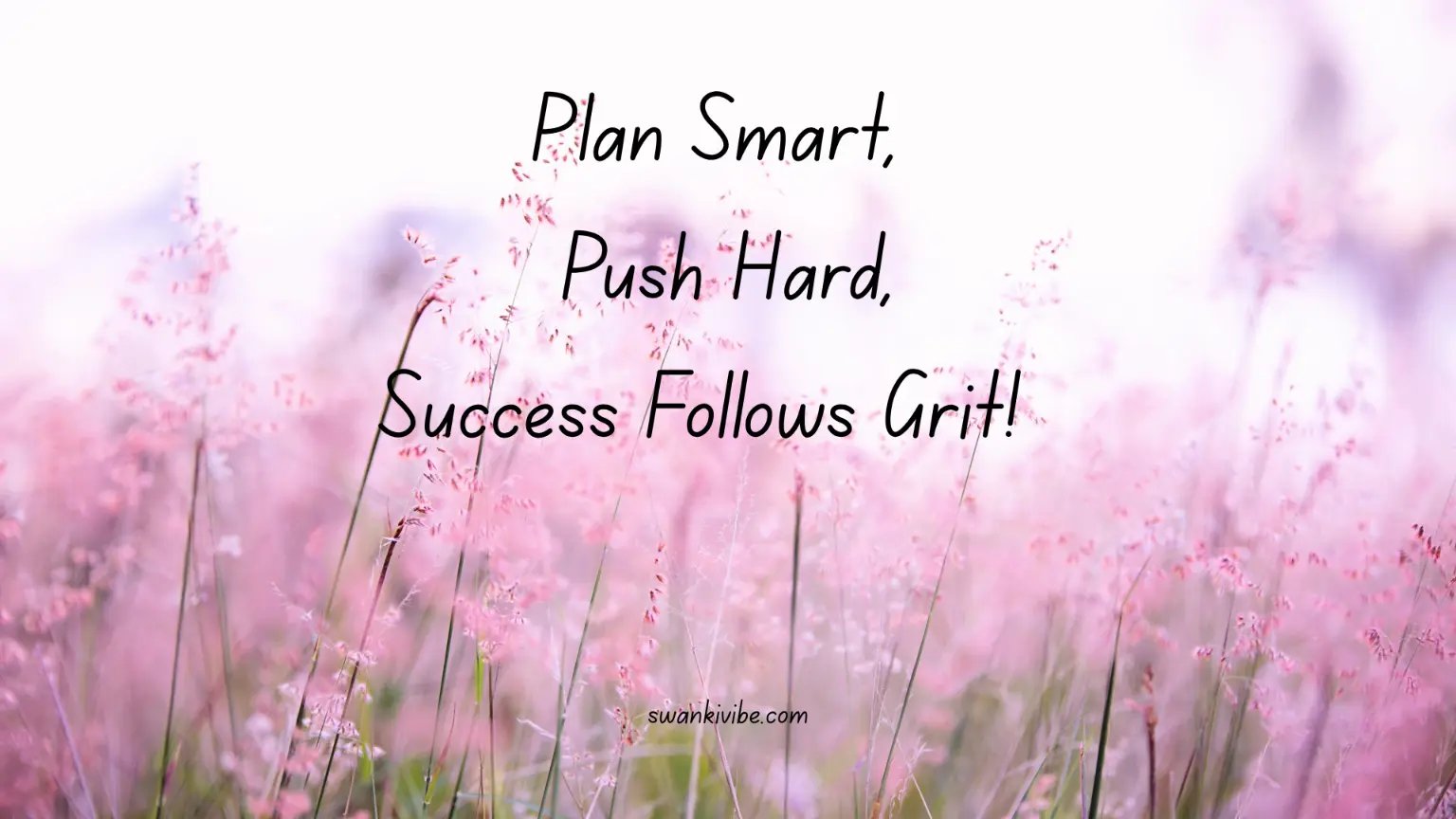 plan smart to get your goals
