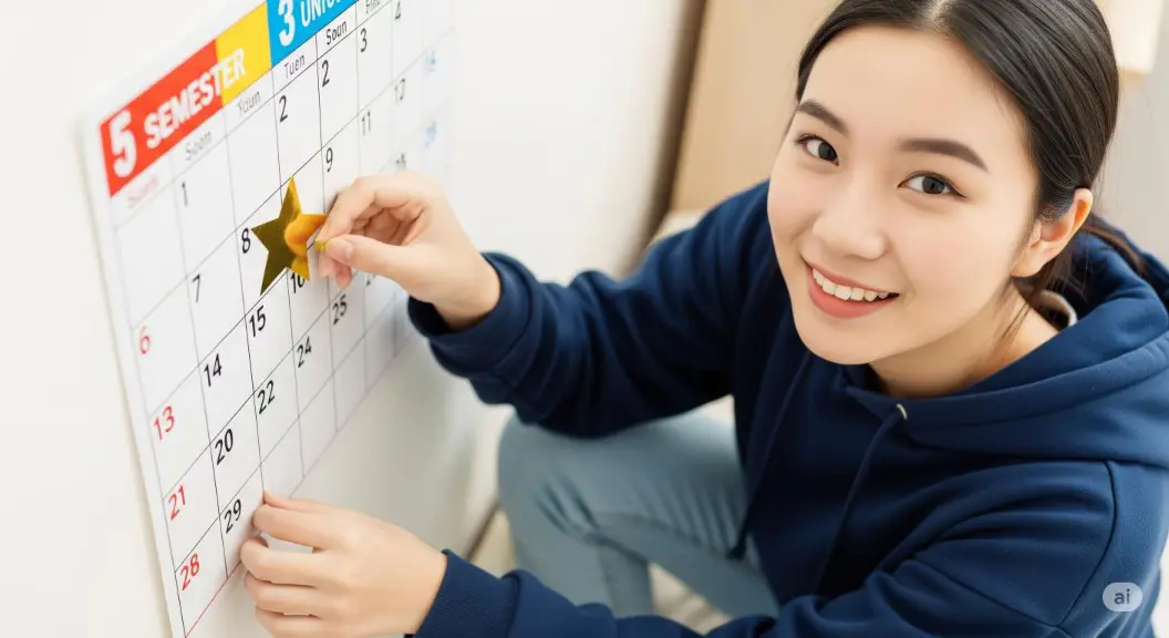Celebrating small wins for motivation in hybrid learning.