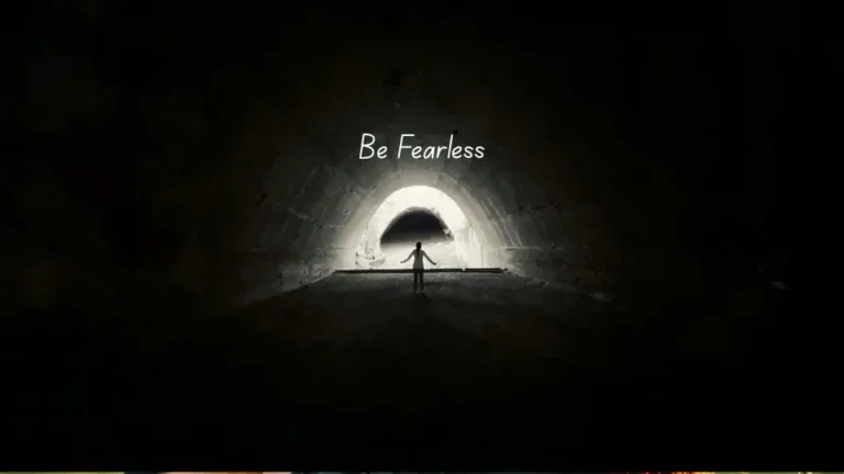 Feature image "Be Fearless"