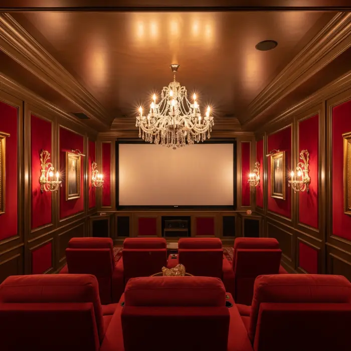 Glamorous-Hollywood-Inspired-Theater. idea