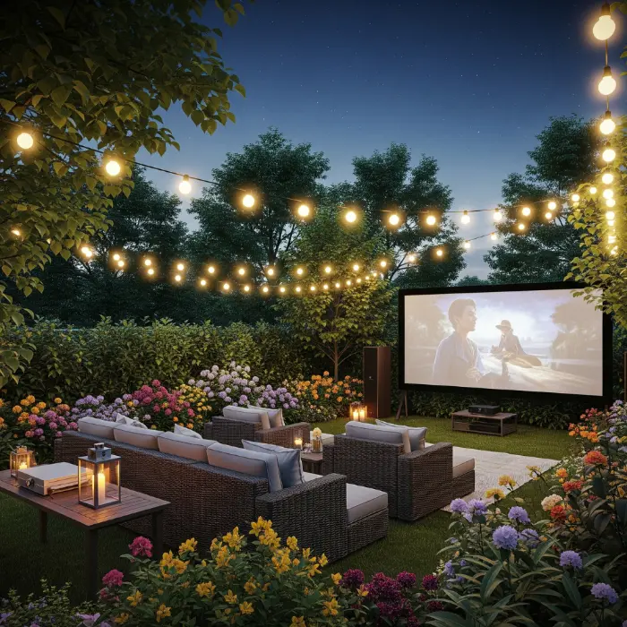 Outdoor-Garden-Home-Theater idea