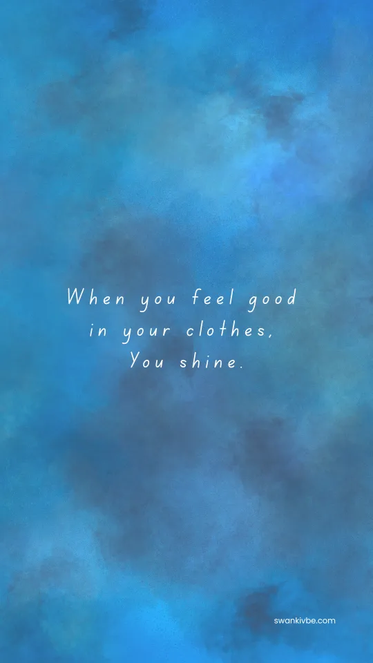 Quotation for being confidence 4