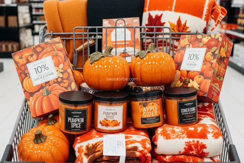 Home decor items bought during end-of-season sale clearance