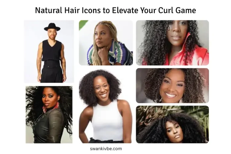 feature image of natural hair icons for curly hair