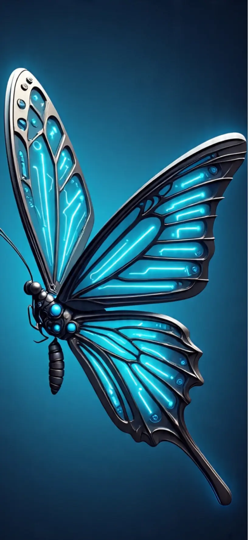 Blue Butterfly iPhone Wallpapers  11