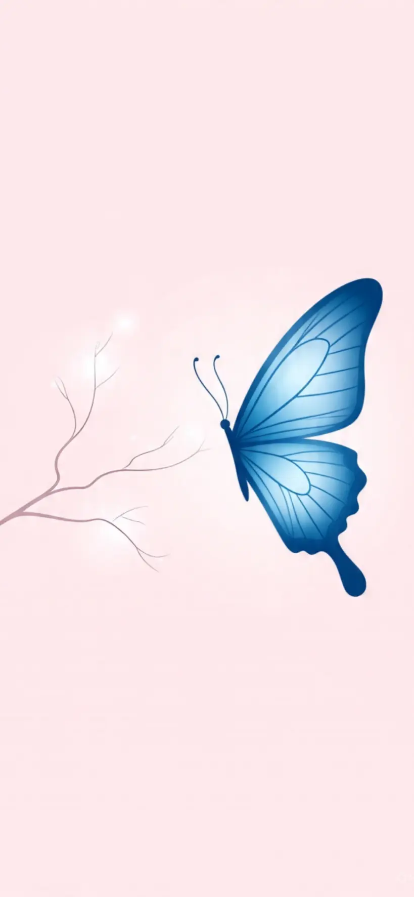 Blue Butterfly iPhone Wallpapers  25