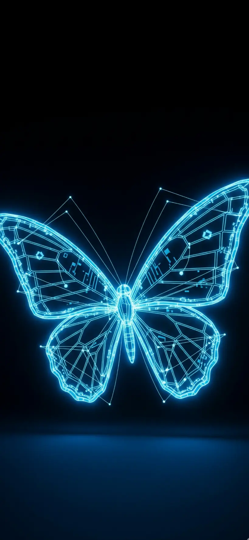 Blue Butterfly iPhone Wallpapers  3