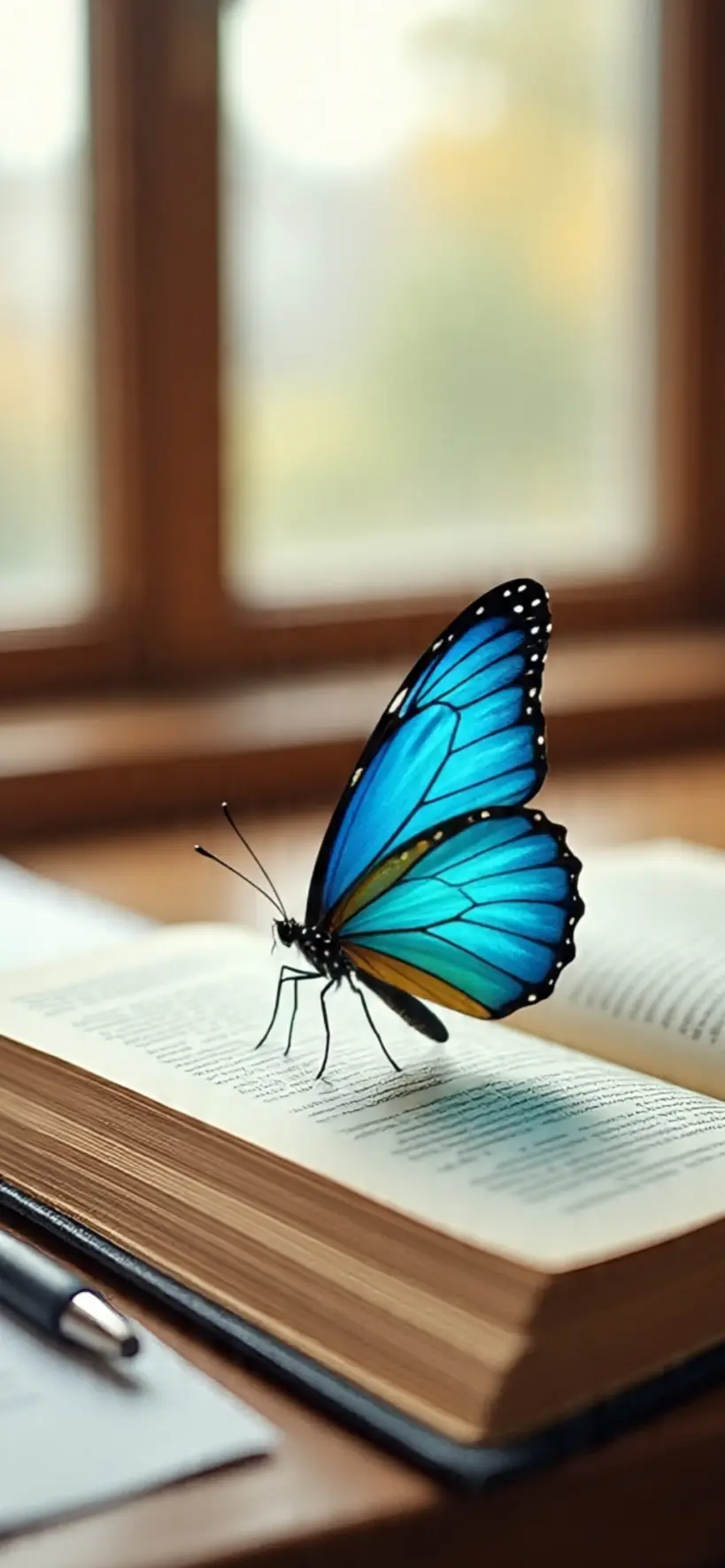 Blue Butterfly iPhone Wallpapers 32