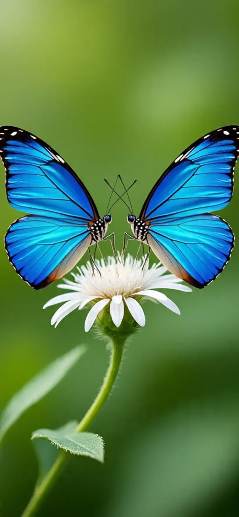 Blue Butterfly iPhone Wallpapers 38