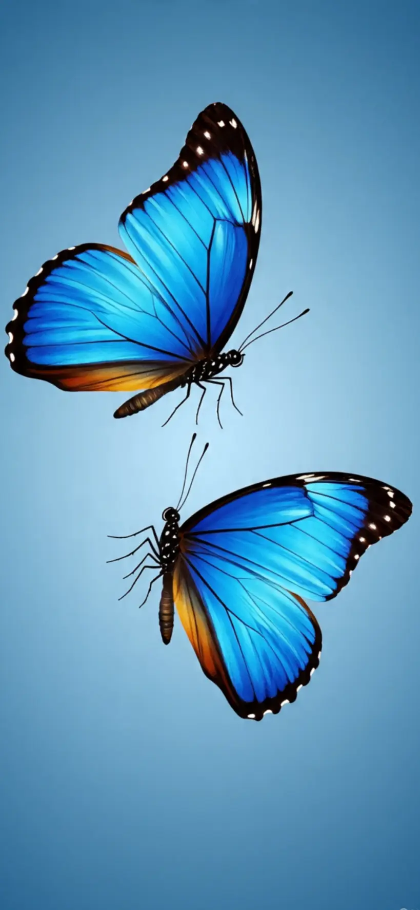 Blue Butterfly iPhone Wallpapers  7