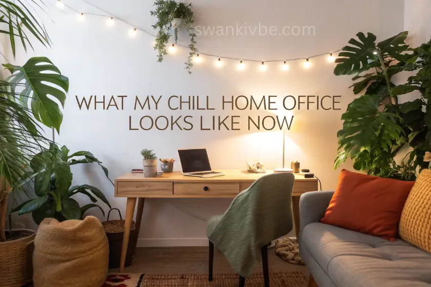 Cozy Home Office Idea 16