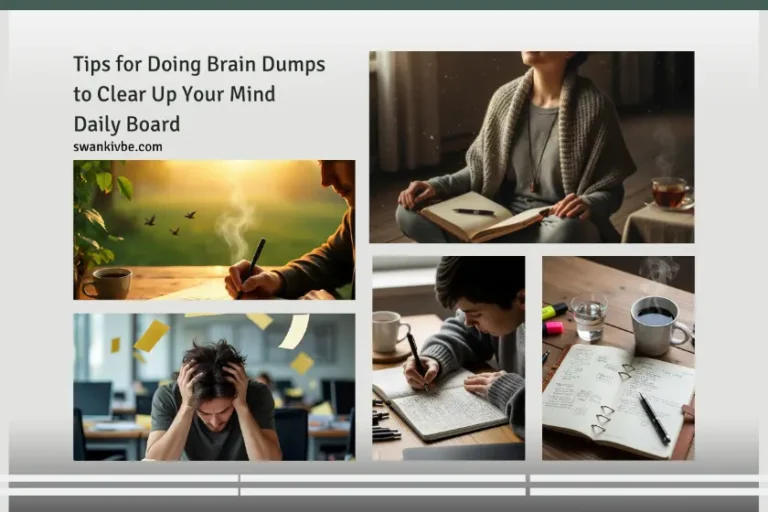 feature image of Tips for doing Brain Dumps to clean uo your mind