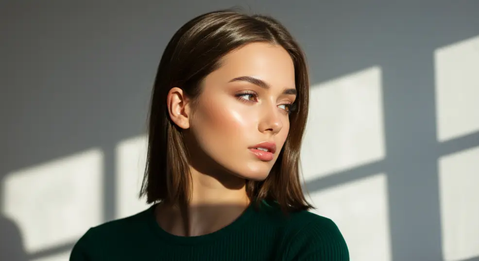 Sleek straight hairstyle for a polished everyday look