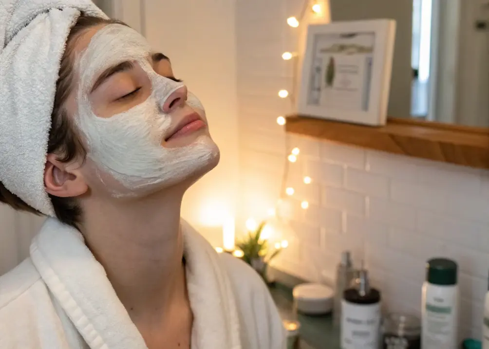  Exfoliating treatment used in glass skin routine.