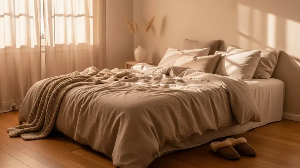  Calm winter morning routine setting for holiday reset.