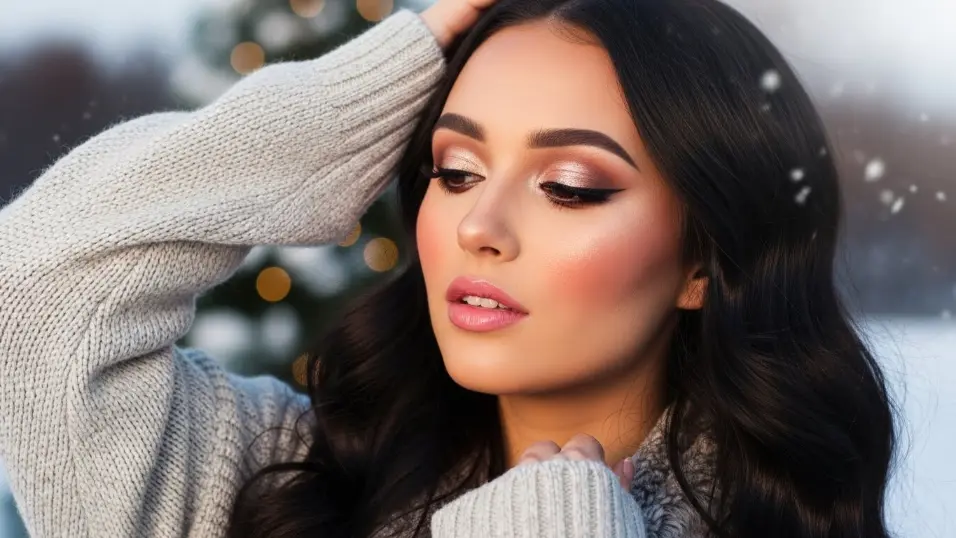 winter makeup for girls